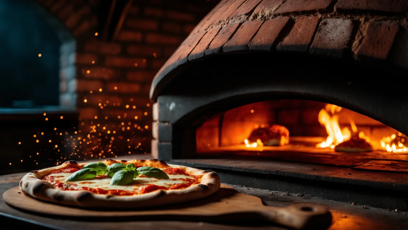 Pizza al horno de leña de Osteria 10