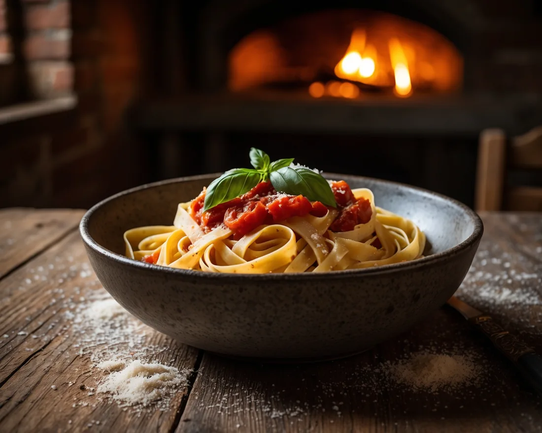 Tagliatelle al pomodoro